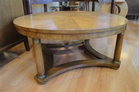 Baker tables are designed to be timeless, wholesome and adaptable to the different spaces it inhabits and purposes it serves. Empire Style Coffee Table by Baker Furniture at 1stdibs