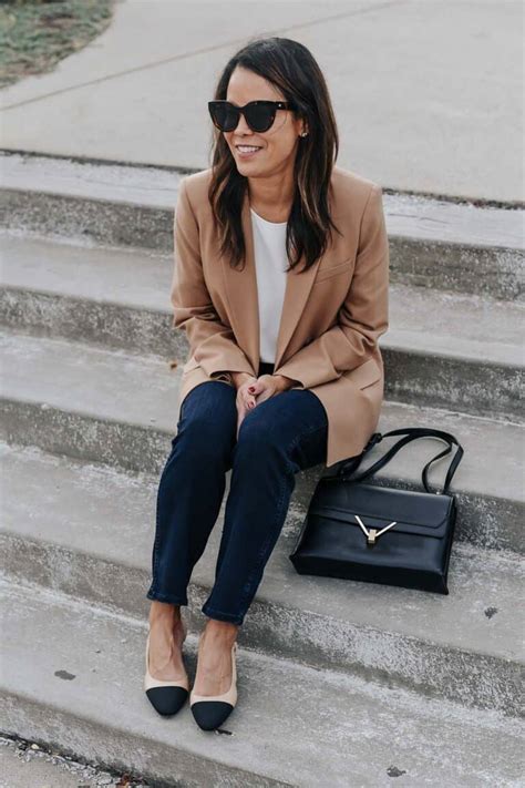 How To Wear A Camel Blazer Plus Outfit Ideas La Vie On Grand