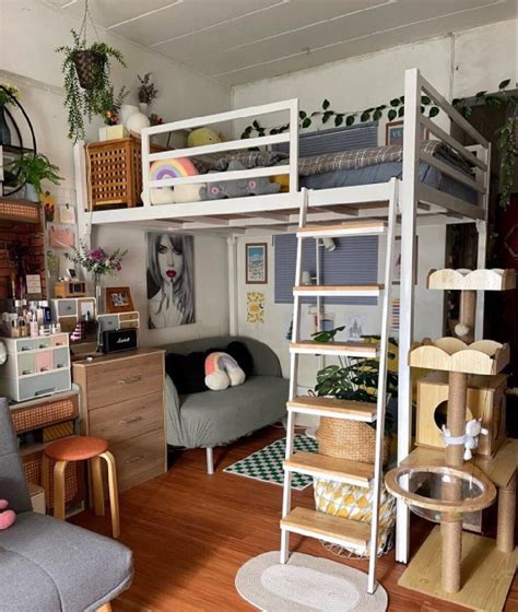 22 college dorm room ideas for lofted beds artofit