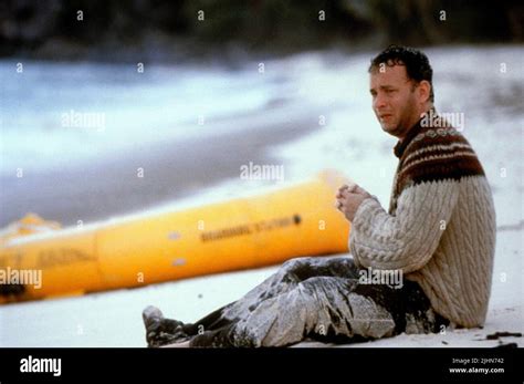 Tom Hanks Cast Away 2000 Stock Photo Alamy