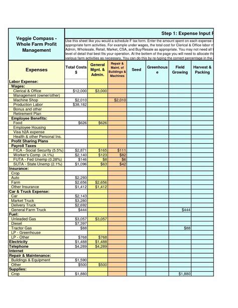 Revenue Spreadsheet Template Simple Spreadsheet For Income And