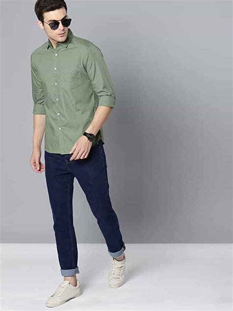 5 Best Green Shirt Matching Pants Combination Ideas Dark And Light