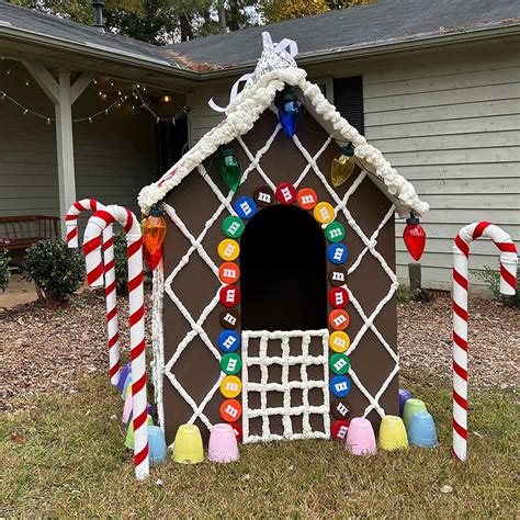 How To Build A Gingerbread Playhouse The Home Depot