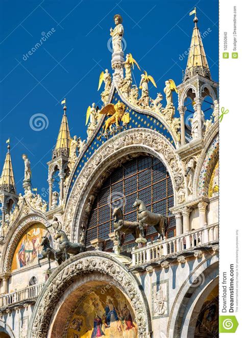 Basilica Di San Marco In Venice Italy Stock Photo Image