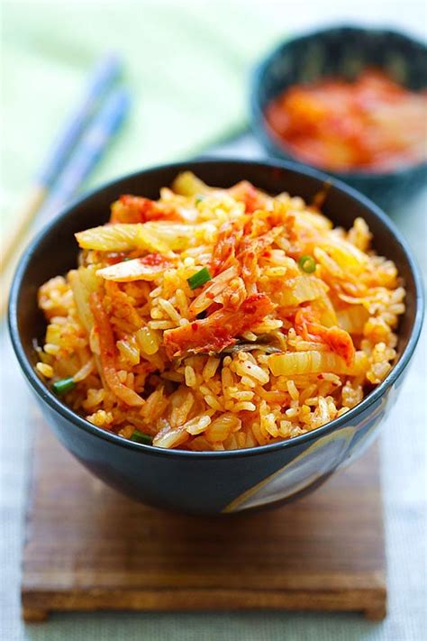 Kimchi Fried Rice Recipe Ready In 15 Minutes Rasa Malaysia My