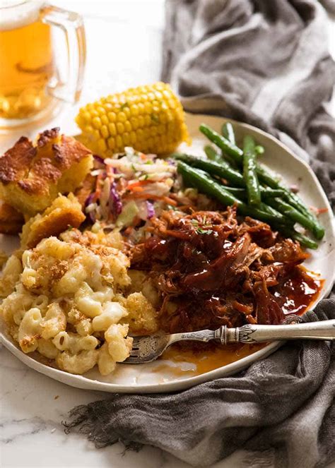 A recipe roundup of the best side dishes that pair well with pork chops — like potatoes, roasted vegetables, salads, and grains. Pulled Pork with BBQ Sauce | RecipeTin Eats