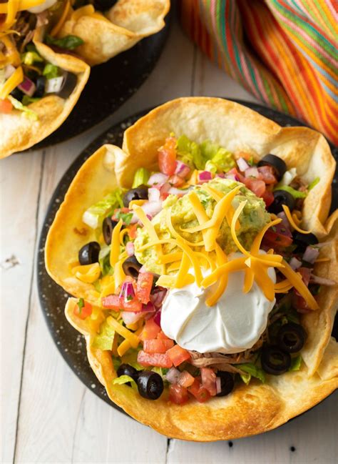 Make Amazing Taco Salad Recipes At Home With These Ultra Crispy Bubbly Taco Salad Bowls Learn