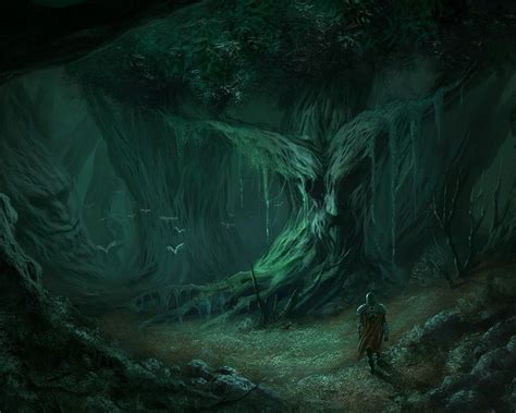 Fantasy Dark Forest Art Hd Cool 7 Hd Wallpapers Fantasy