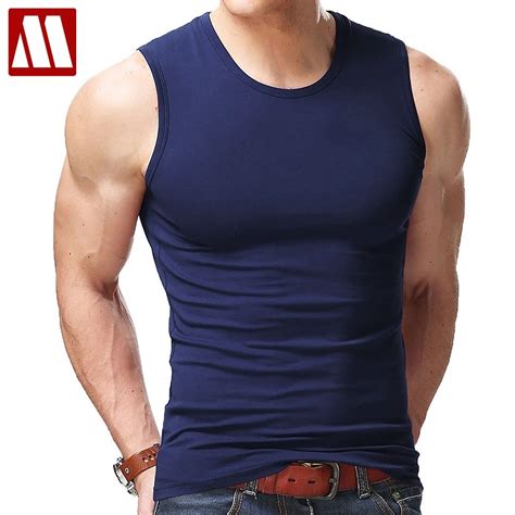 Men S Tank Tops Fashion Summer Style Sleeveless Undershirts Male