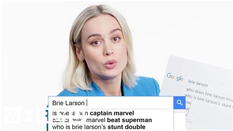 Brie Larson Answers The Webs Most Searched Questions Wired Realtime Youtube Live View Counter