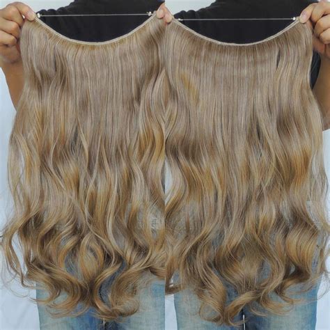 Secret Halo Hair Extensions Flip In Curly Wavy Hair Extension Synthetic Women Hairpieces 20
