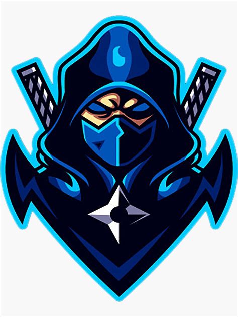 Ninja Esport Gaming Logo Sticker For Sale By Getro92 Redbubble