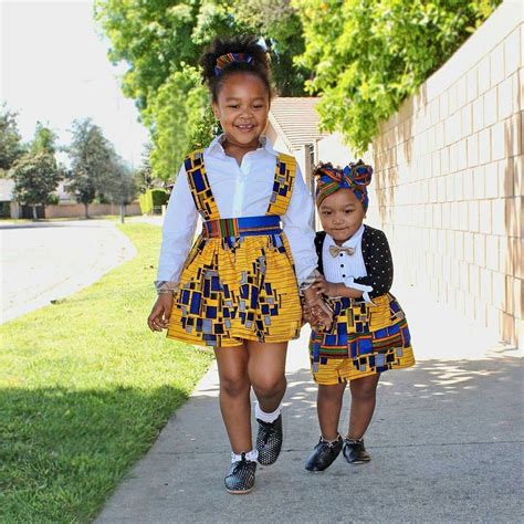 Key Into The Native Fashion World By Dressing Kids Up The African Way