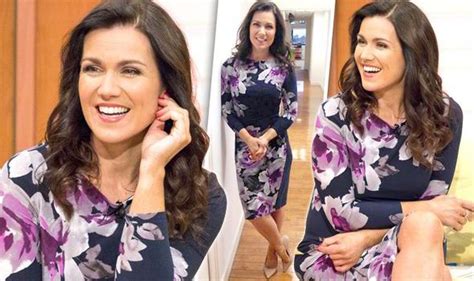 Susanna Reid Shows Off Her Trim Figure In Pretty Floral Dress On Good Morning Britain