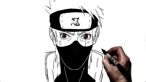 How To Draw Kakashi39s Mangekyou Sharingan Youtube