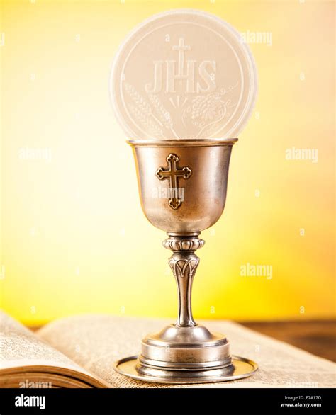 Christian Holy Communion Stock Photo Alamy