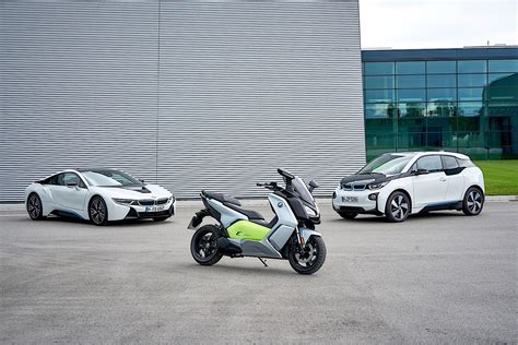 2017 Bmw C Evolution Electric Scooter Makes Its Debut Autoevolution