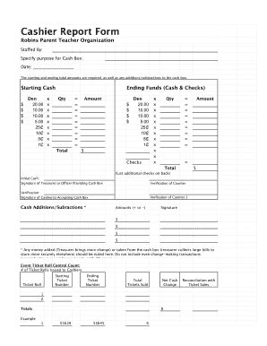 10 Cash Drawer Balance Sheet Template Sample Templates Bank2home Com