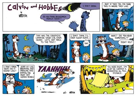 Calvin And Hobbes Comic Strip September 07 1986 On