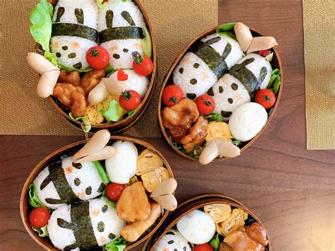 Mayukos Little Kitchen Japanese Cooking Class Prepare Panda Bento Box
