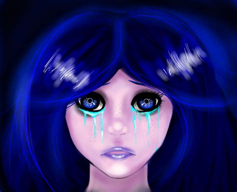 Blue Tears By Animeshark On Deviantart