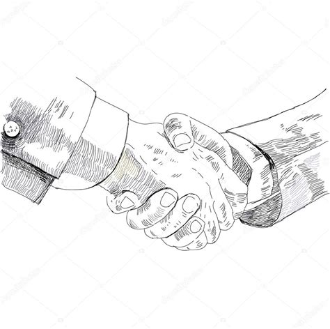 Handshake Business People ⬇ Vector Image By © Dimaberkut Vector Stock