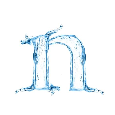 Letter Of Water Alphabet — Stock Photo © Irochka 5145712
