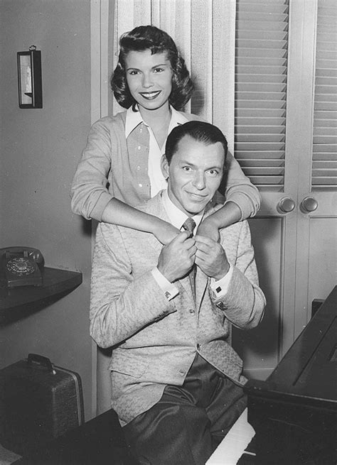 Frank Sinatra And Daughter Nancy On The Set Of The Frank Sinatra Show Frank Sinatra Sinatra