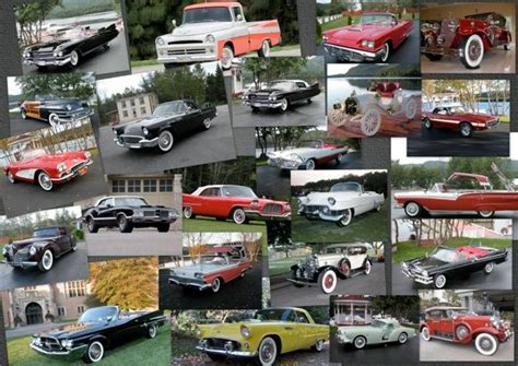 vintage car collage | Automotive restoration, Old vintage ...