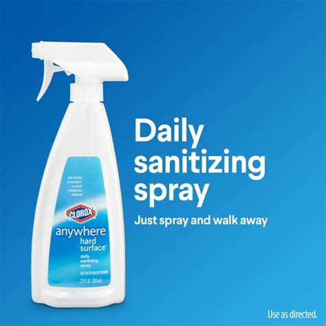 Hard Surface Sanitizer Spray Clorox