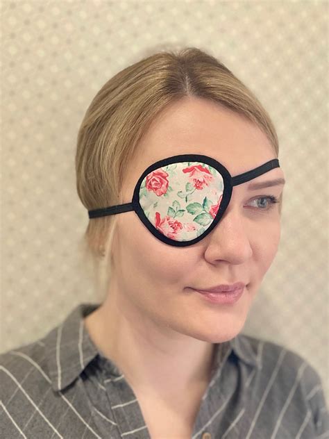 Adult Eye Patch Custom Eye Patch Woman Eye Patch Designer Etsy