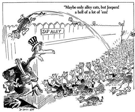 Dr Seuss Draws Anti Japanese Cartoons During Wwii Then Atones With