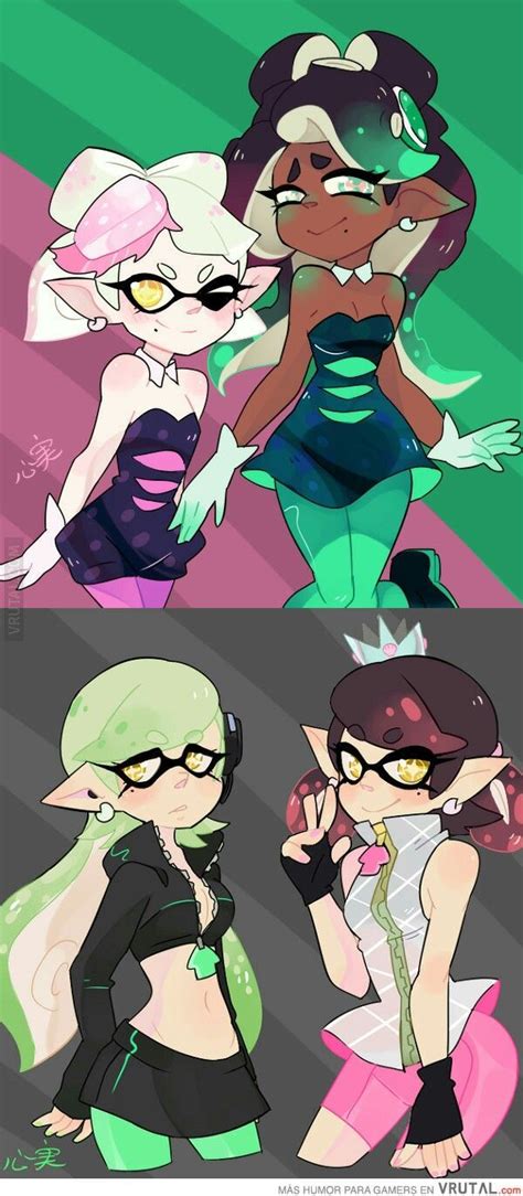 resultado de imagen para perla splatoon anime fan art splatoon splatoon comics nintendo splatoon