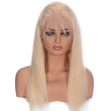 Dsoar Hair 613 Lace Front Wig Straight Blonde Human Hair Wigs 130 Density Dsoar Hair