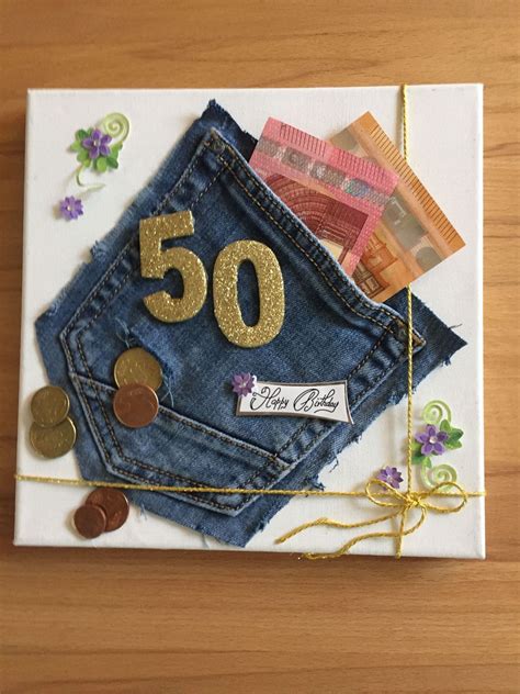 Geburtstag ist ein besonderer moment im leben: Geldgeschenk zum 50 | Geschenke, Geldgeschenk zum 50 ...