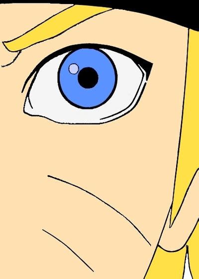 Eye Of Naruto Uzumaki Coloured By Ocraxhaydon On Deviantart