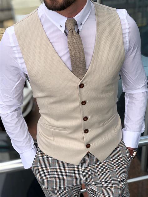 Slim Fit Vest Gray Vest Outfits Men Fashion Suits For Men Workout Vest