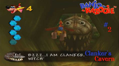 N64xbox360 Banjo Kazooie 100 Gameplay Parte 3 Clanker´s Cavern