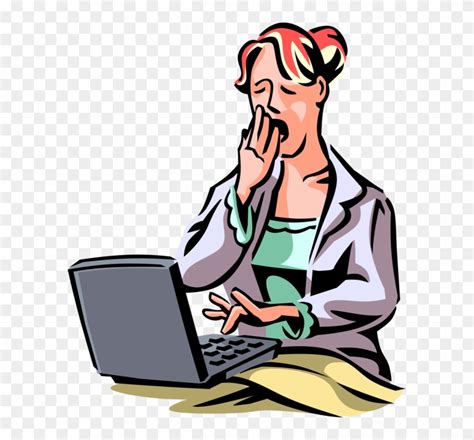 Overworked Woman Clipart Free