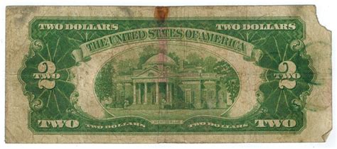 2 Dollars 1928 C 1928 Series United States Notes United States Of