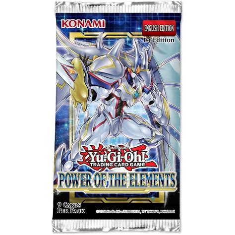 Yu Gi Oh Power Of The Elements Booster