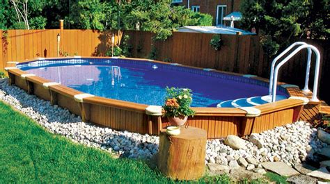 Best Semi Inground Swimming Pools Pool Design Ideas