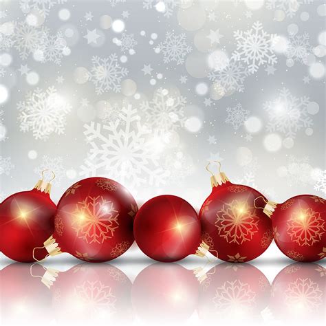 Christmas Baubles Background 234174 Download Free