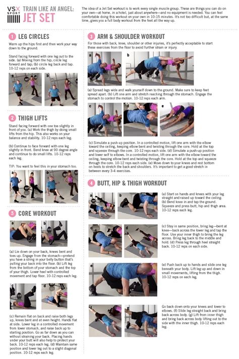 Victoria S Secret Angel Workouts Musely