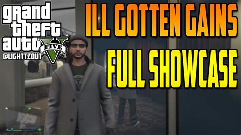 Gta5 Ill Gotten Gains Dlc All Items Showcase Cars Clothes Weapons