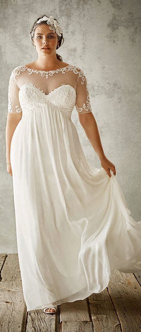 30 Gorgeous Plus Size Winter Wedding Dresses | Plus size wedding gowns