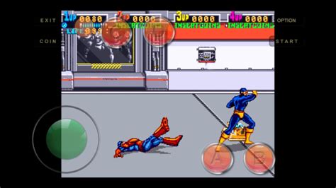 X Men Arcade Game Cyclops Gameplay Youtube