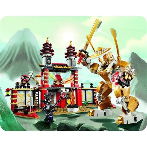 Original Lego Ninjago Temple Of Light Golden Temple 70505 Shopee