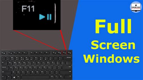 Keyboard F11 Key Tips Windows Full Screen Mode Shortcut Hindi