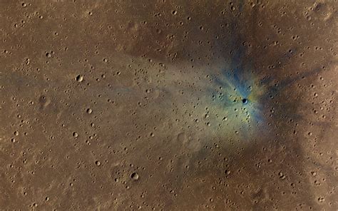 A New Impact Crater Nasa Mars Exploration